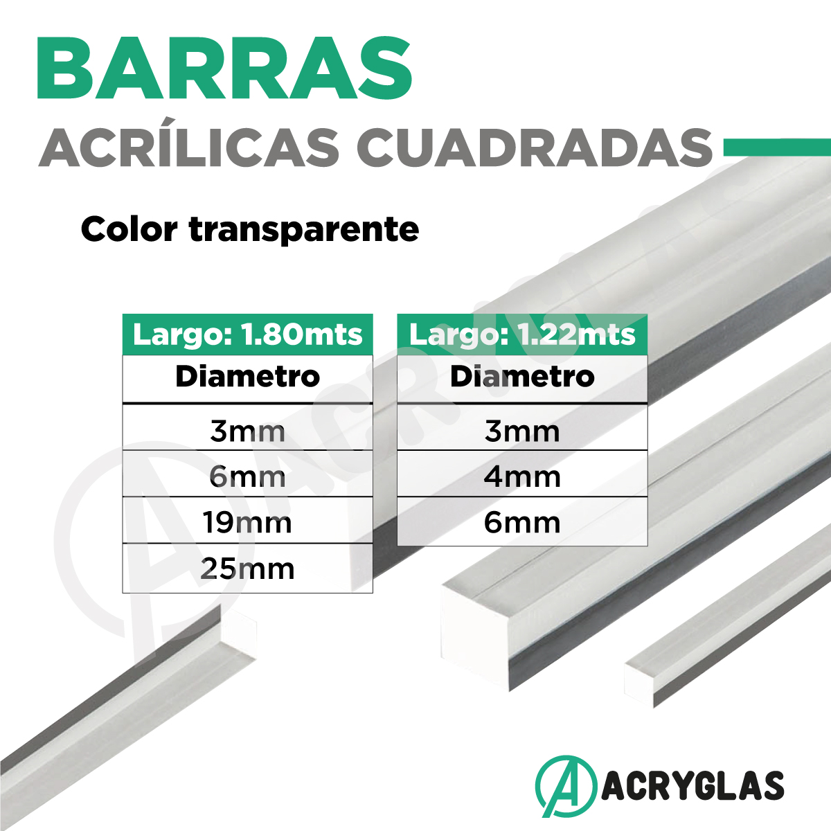 Barras Cuadrada